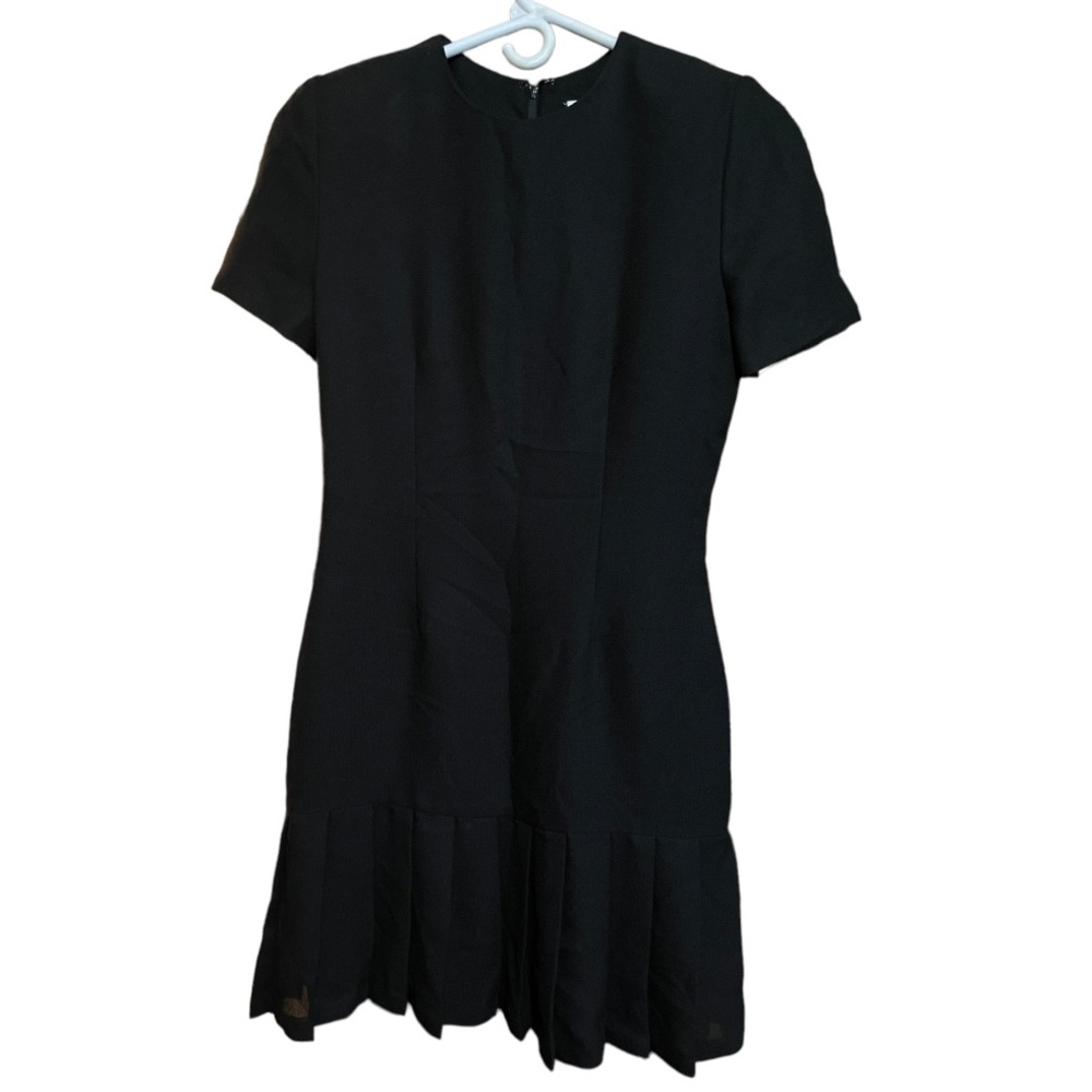 Vintage, 1990’s Ronnie Heller black, pleated dress; size 8 - teens and women